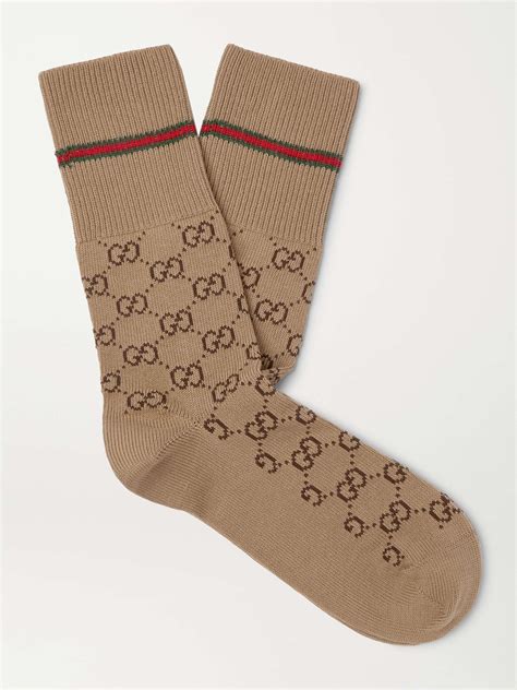 light brown gucci socks|men's gucci socks on sale.